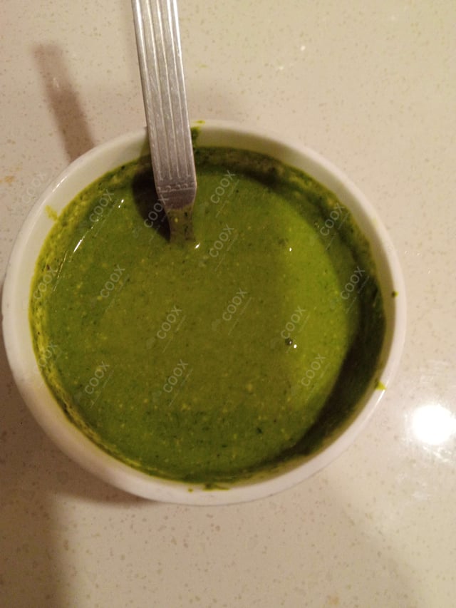 Delicious Green Chutney prepared by COOX