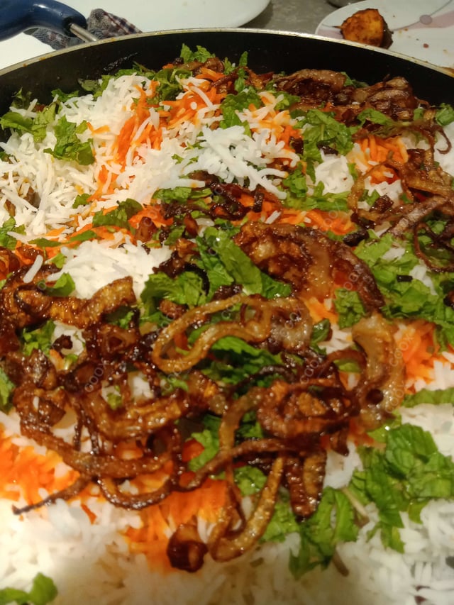 Delicious Chicken Biryani prepared by COOX