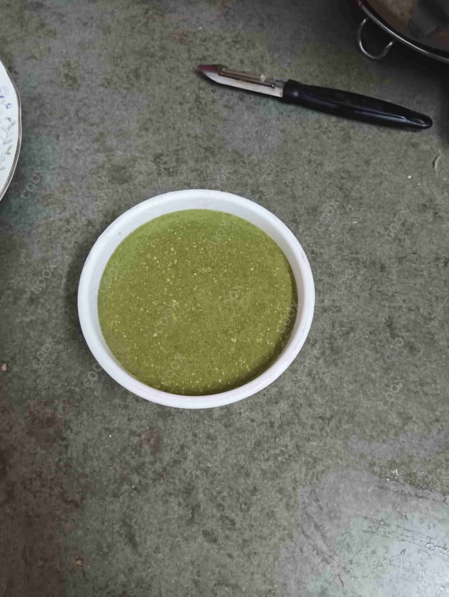 Delicious Green Chutney prepared by COOX