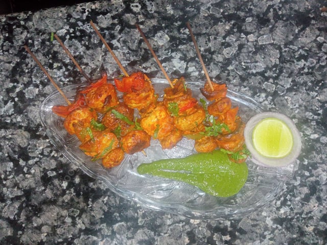 Delicious Mushroom Tikka prepared by COOX