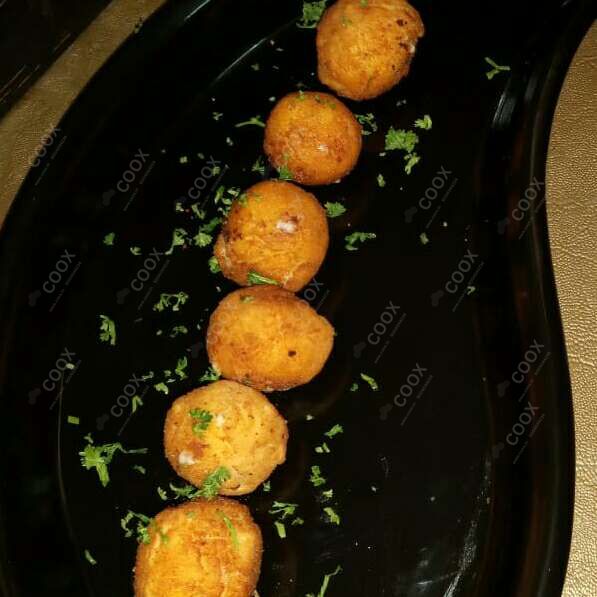 Delicious Fried Cheese Balls prepared by COOX