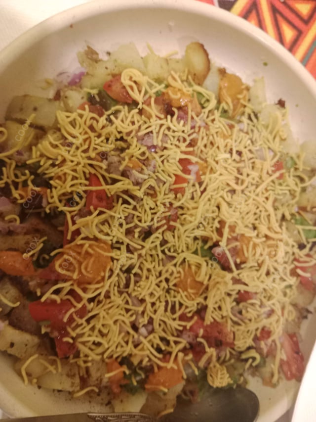 Delicious Aloo Chaat prepared by COOX