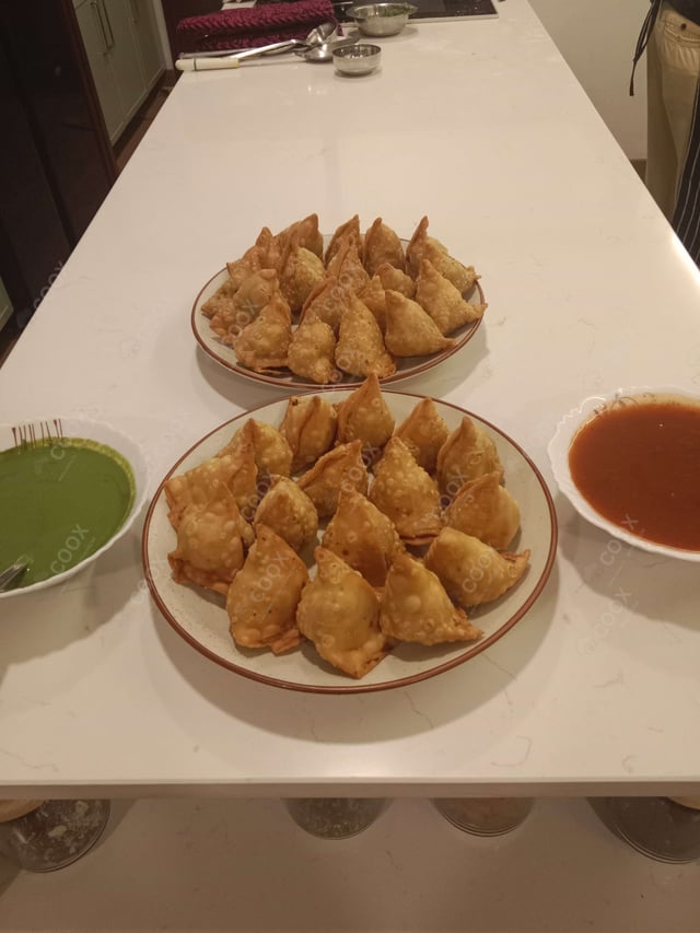 Delicious Mini Samosas prepared by COOX