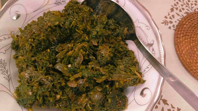 Delicious Sarso Ka Saag prepared by COOX