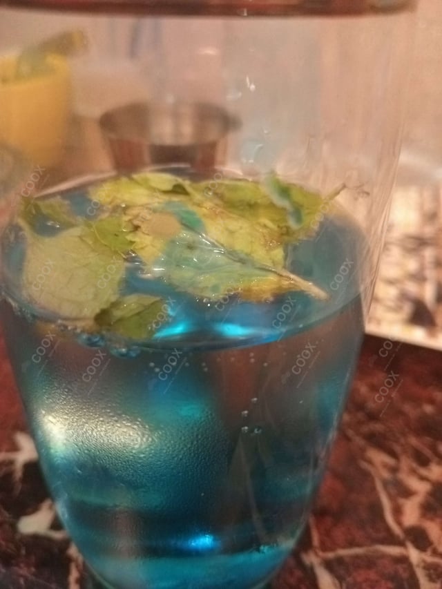 Delicious Blue Lagoon prepared by COOX