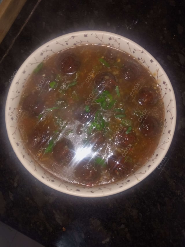 Delicious Veg Manchurian (Gravy) prepared by COOX