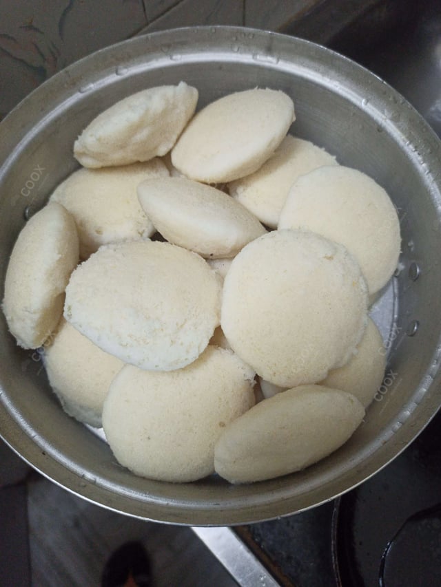 Delicious Rava Idli prepared by COOX