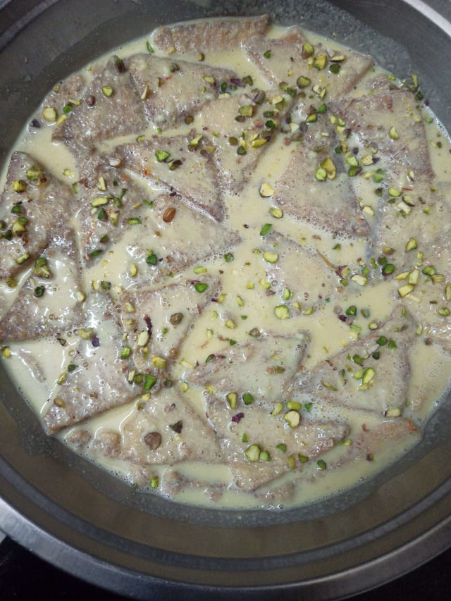 Delicious Shahi Tukda prepared by COOX