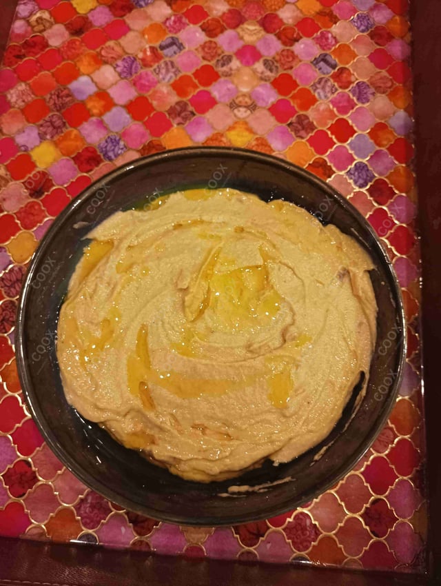 Delicious Hummus Dip prepared by COOX