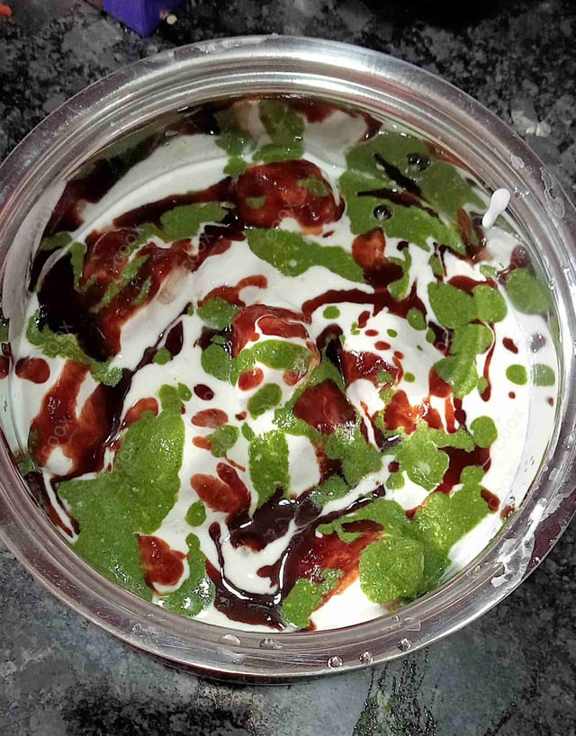 Delicious Dahi Bhalla prepared by COOX