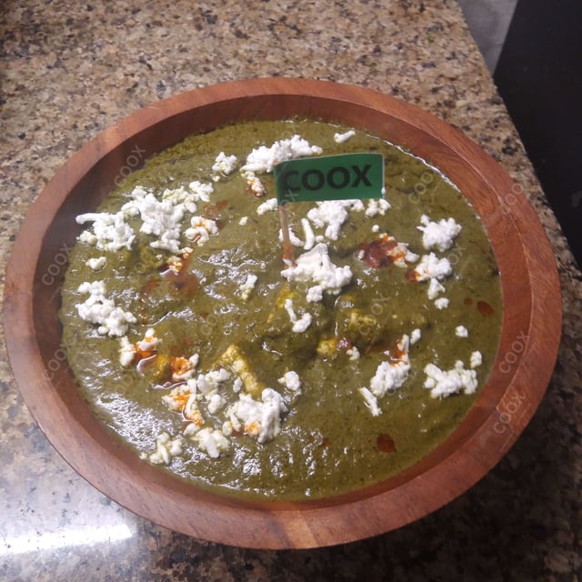 Delicious Palak Paneer prepared by COOX