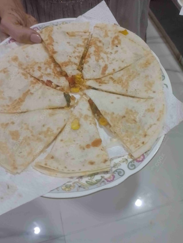 Delicious Veg Quesadillas prepared by COOX