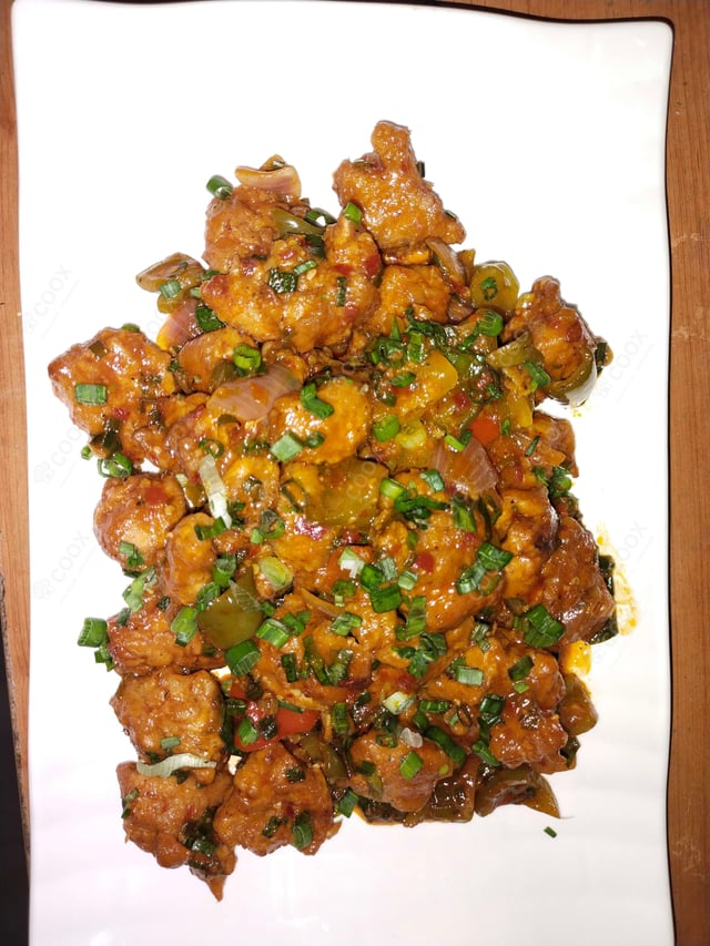 Delicious Chilly Chicken prepared by COOX