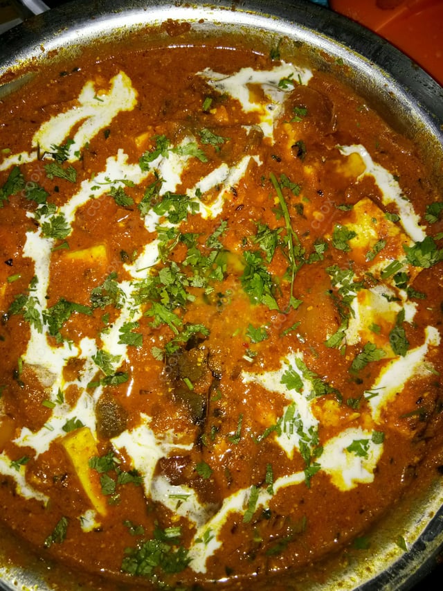 Delicious Kadhai Paneer prepared by COOX