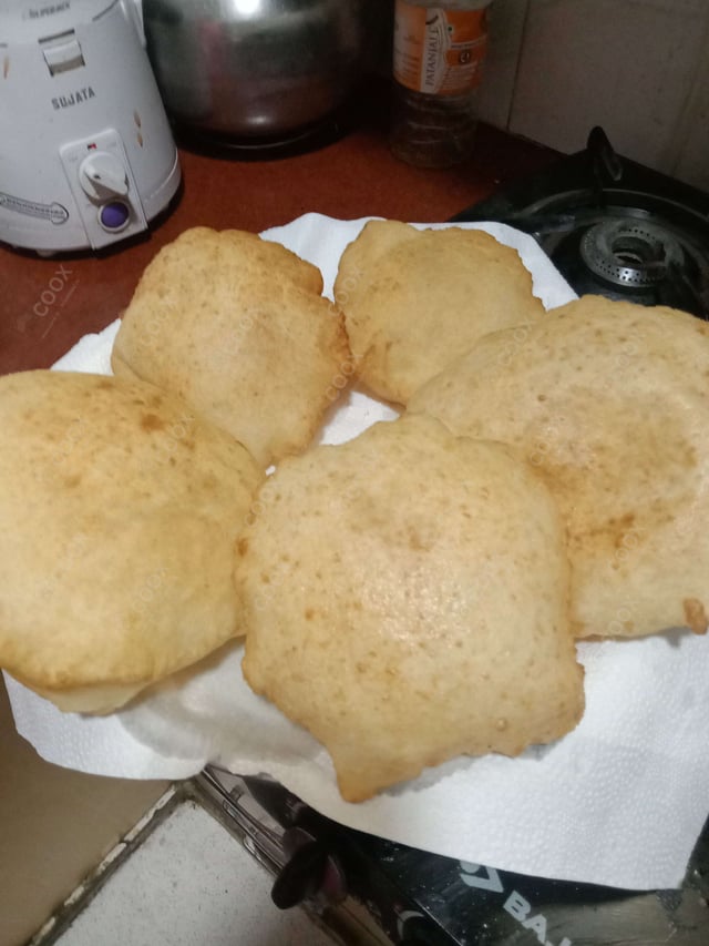 Delicious Bhature prepared by COOX