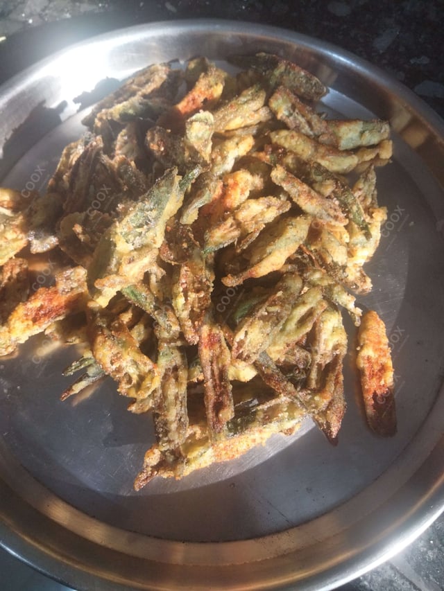 Delicious Kurkuri Bhindi prepared by COOX