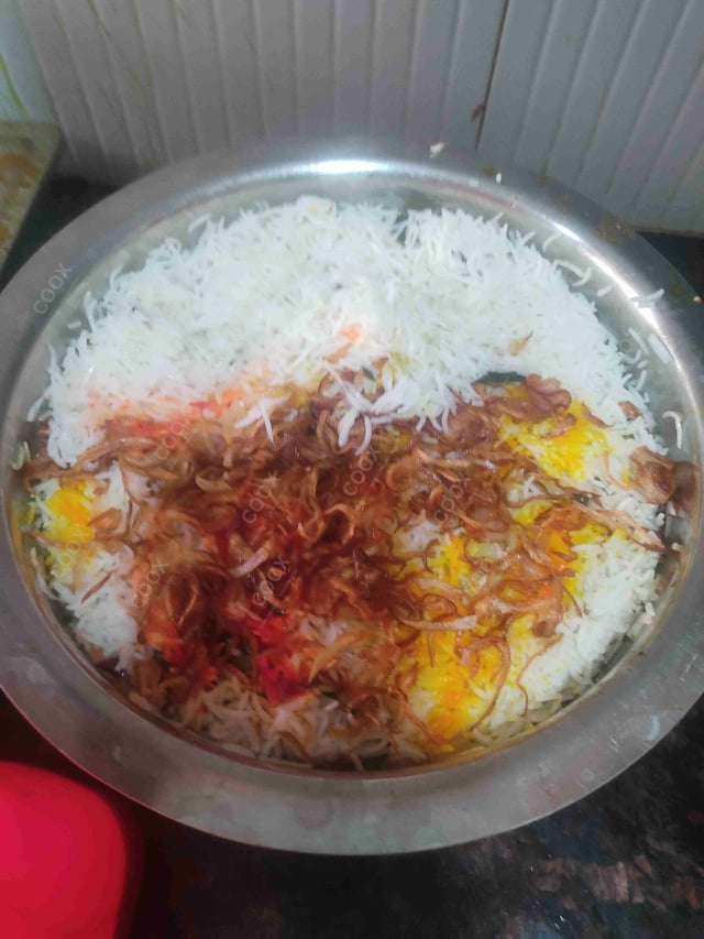 Delicious Chicken Biryani prepared by COOX