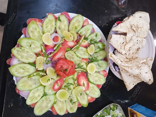 Delicious Salad, Papad prepared by COOX