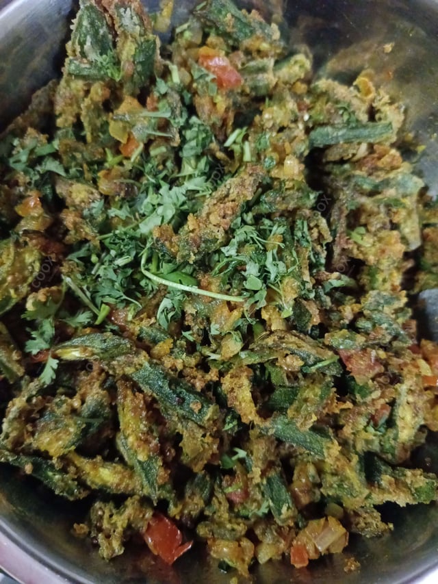 Delicious Kurkuri Bhindi prepared by COOX