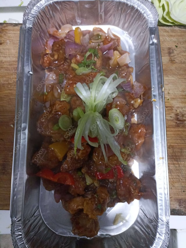 Delicious Chilly Chicken prepared by COOX