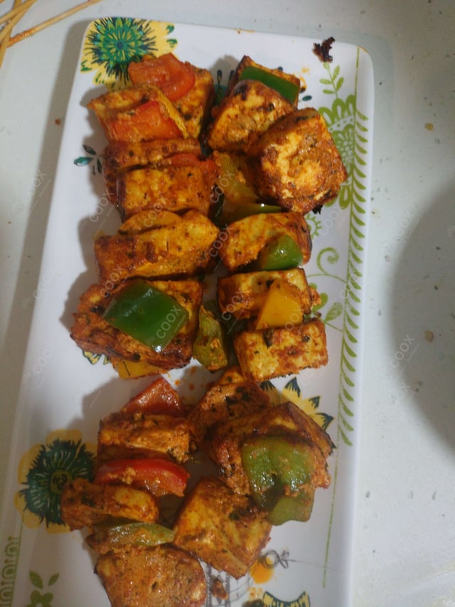 Delicious Paneer Tikka prepared by COOX