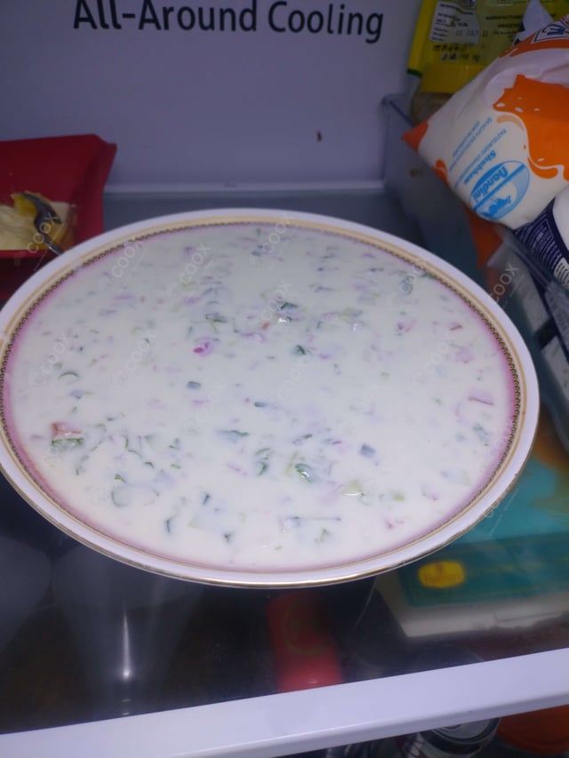 Delicious Mix Veg Raita prepared by COOX