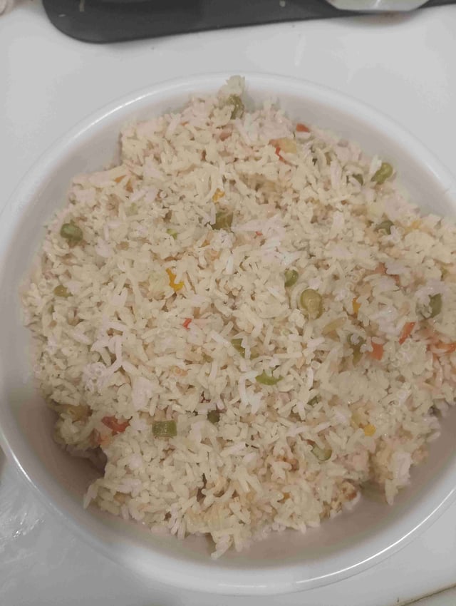 Delicious Veg Fried Rice prepared by COOX