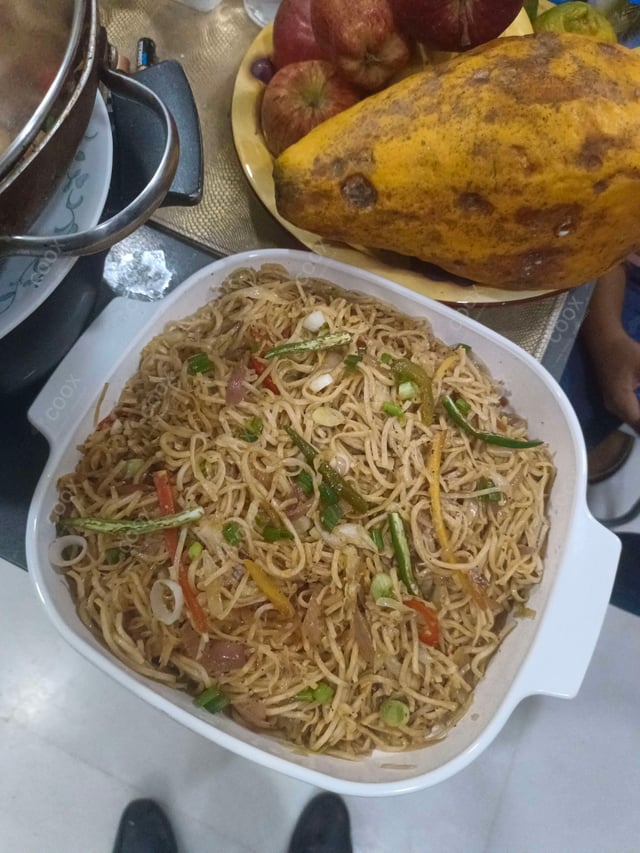 Delicious Chilli Garlic Noodles prepared by COOX