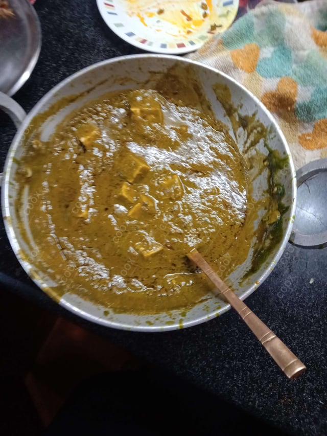 Delicious Palak Paneer prepared by COOX