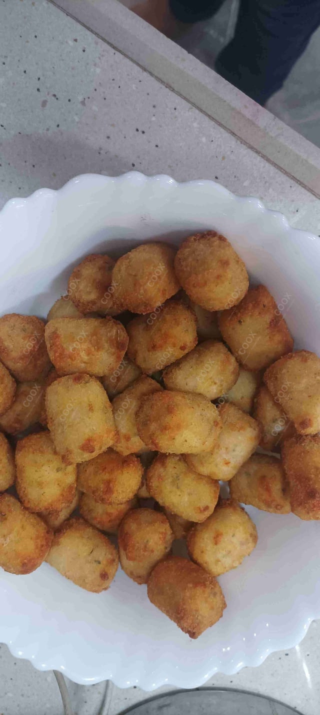 Delicious Fried Cheese Balls prepared by COOX