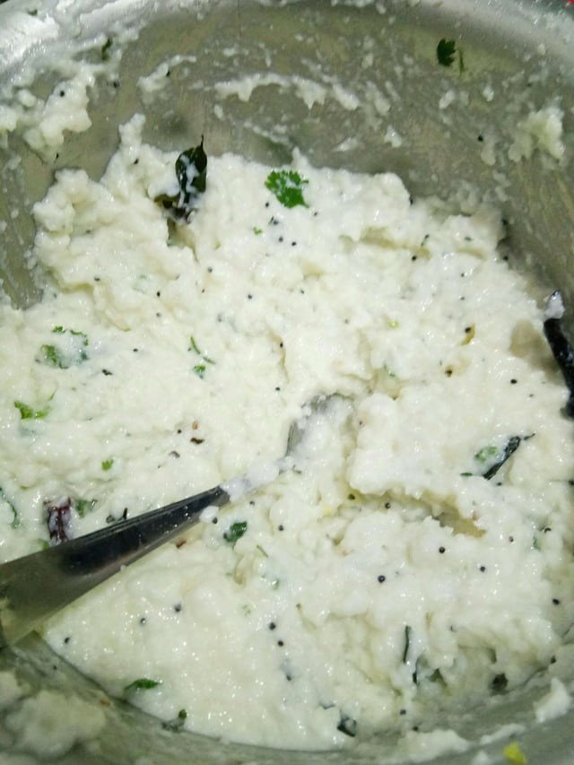 Delicious Curd Rice prepared by COOX