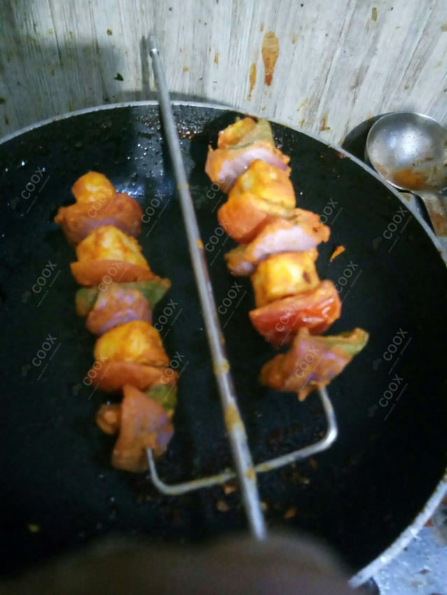 Delicious Paneer Tikka prepared by COOX