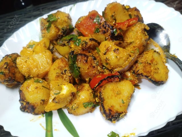 Delicious Tandoori Aloo prepared by COOX