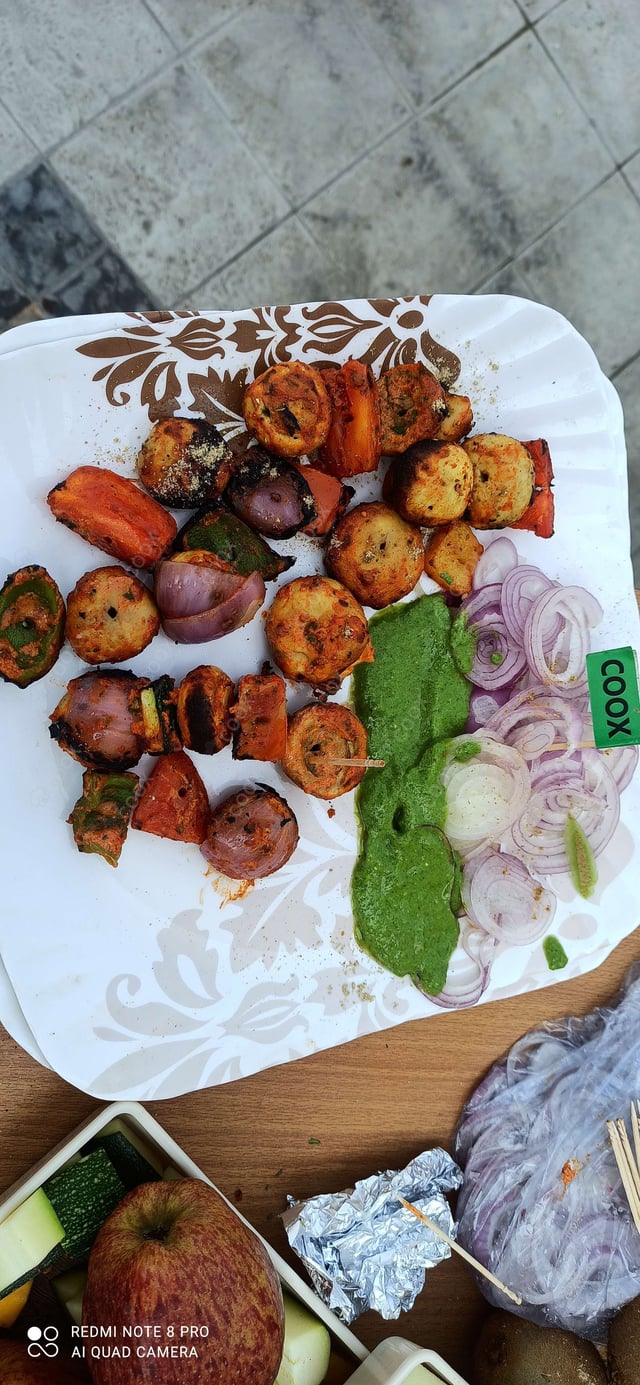 Delicious Mushroom Tikka prepared by COOX