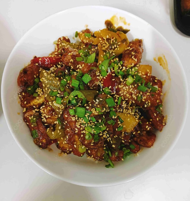 Delicious Crispy Chilli Baby Corn prepared by COOX