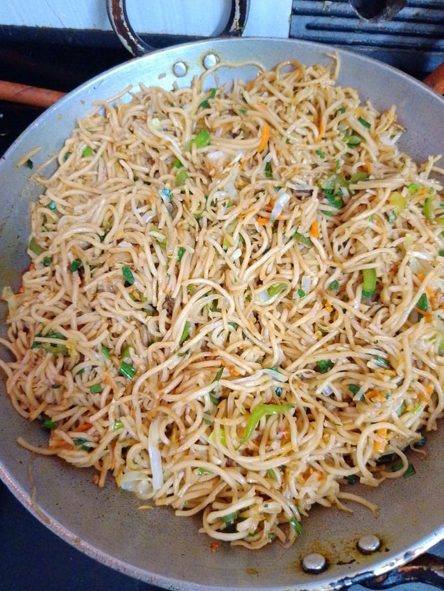 Delicious Chilli Garlic Noodles prepared by COOX