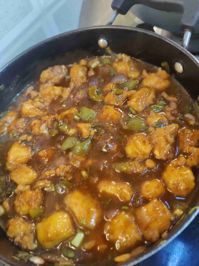 Delicious Chilli Paneer (Gravy) prepared by COOX