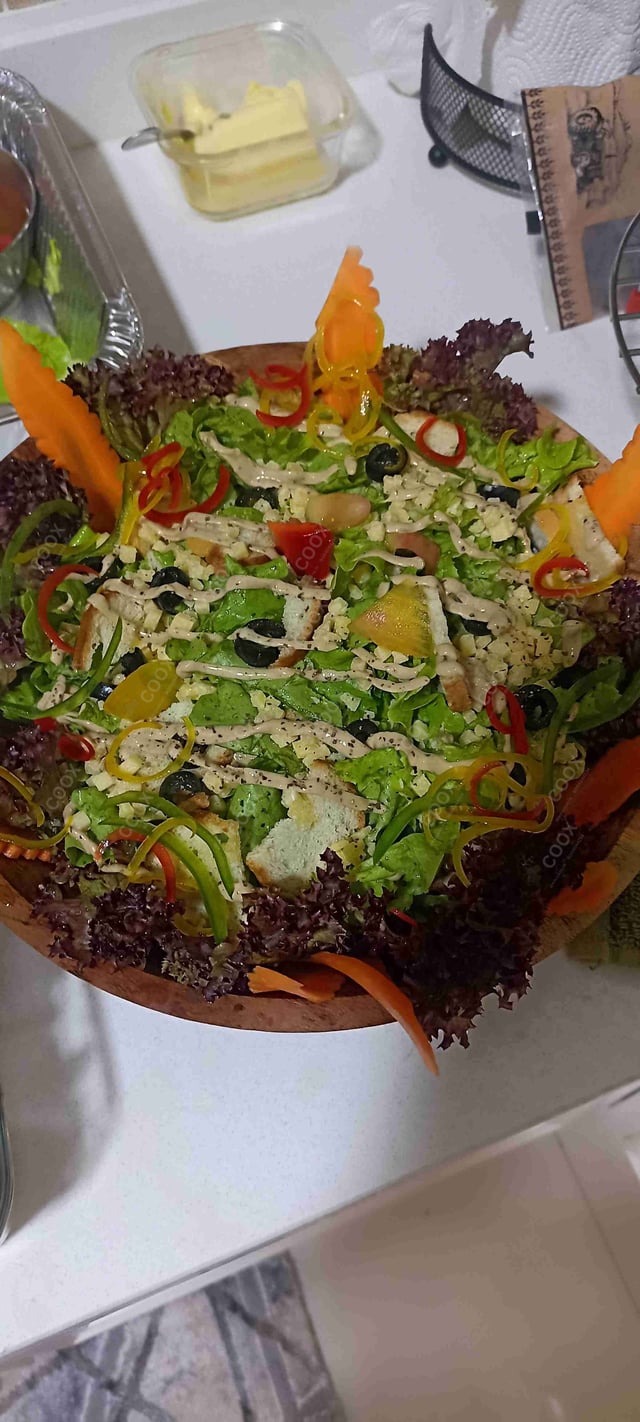 Delicious Garden Fresh Salad prepared by COOX