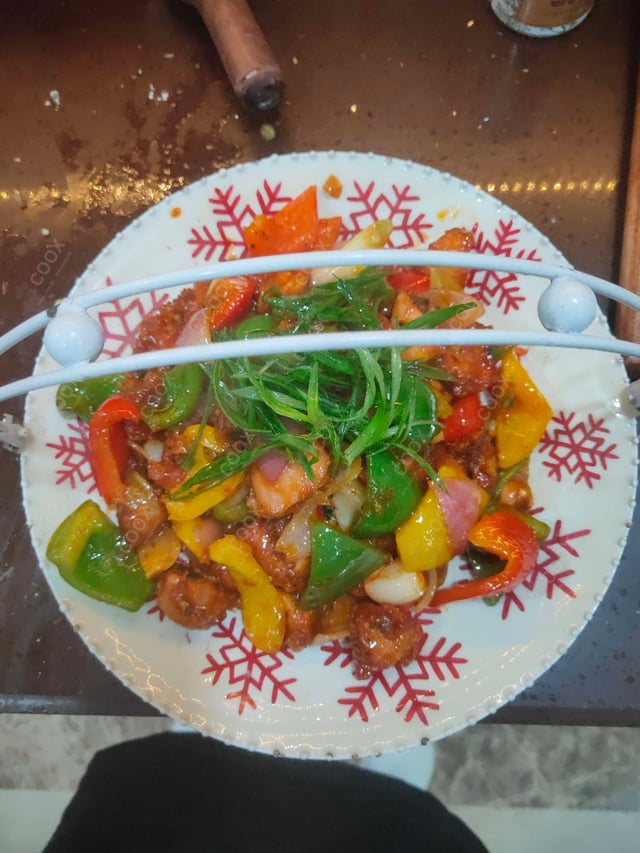 Delicious Chilly Chicken prepared by COOX