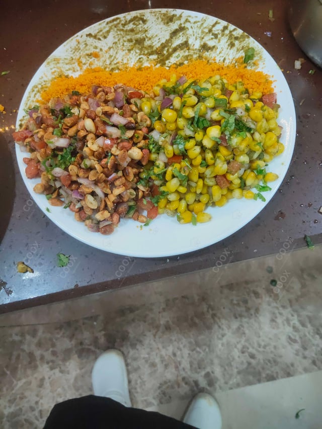 Delicious Corn Chaat prepared by COOX