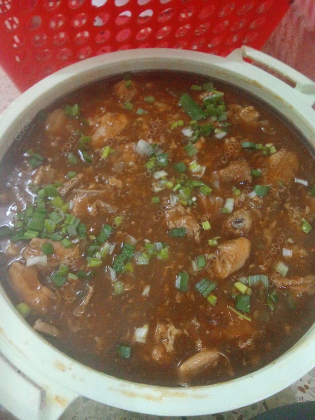 Delicious Chicken Manchurian (Gravy) prepared by COOX