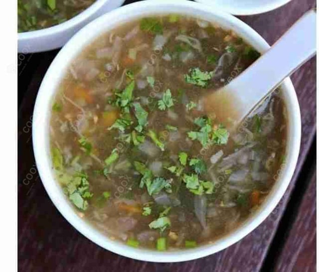 Delicious Lemon Coriander Soup prepared by COOX