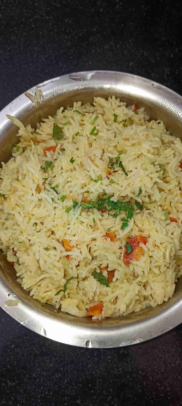 Delicious Veg Pulao prepared by COOX