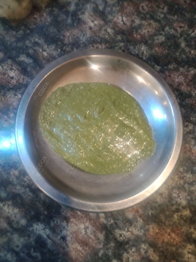 Delicious Green Chutney prepared by COOX