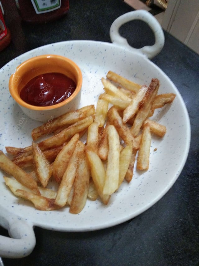 Delicious Peri Peri Fries prepared by COOX