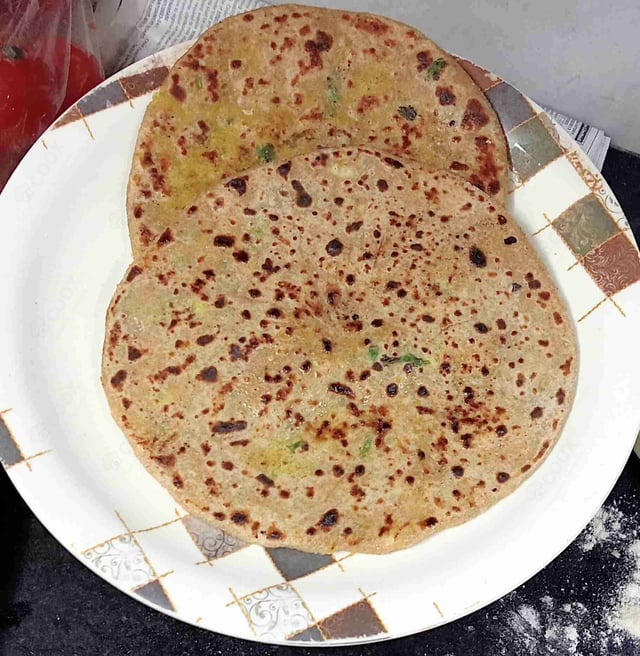 Delicious Stuffed Parathas prepared by COOX