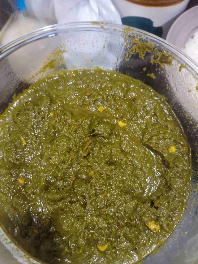 Delicious Sarso Ka Saag prepared by COOX