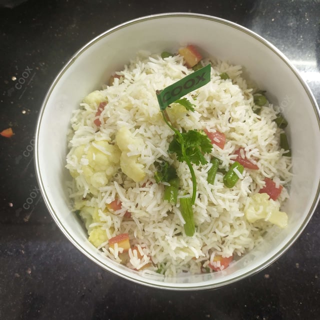 Delicious Veg Pulao prepared by COOX