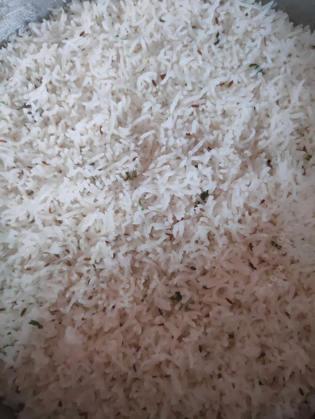 Delicious Jeera Rice prepared by COOX