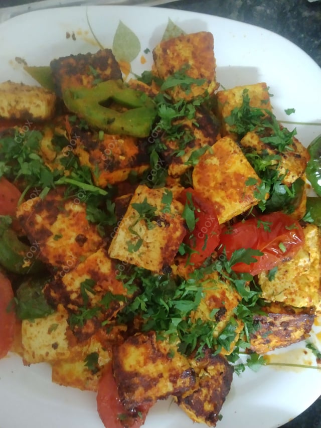 Delicious Paneer Tikka prepared by COOX